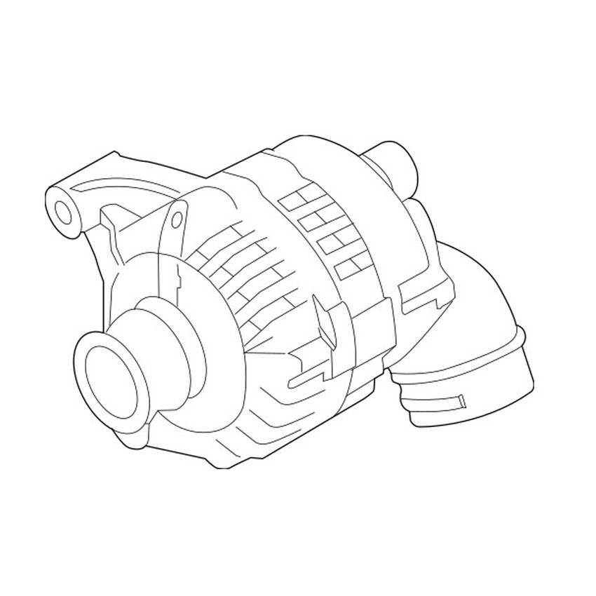 BMW Alternator (120A) (New) 12317519618